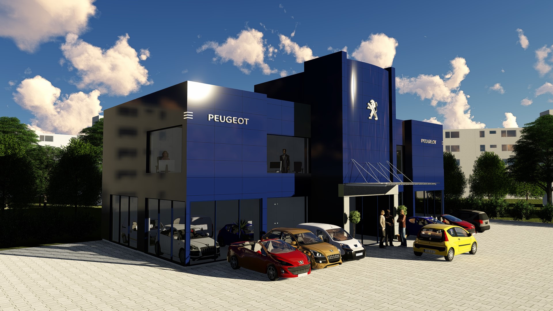 3D Peugeot Service